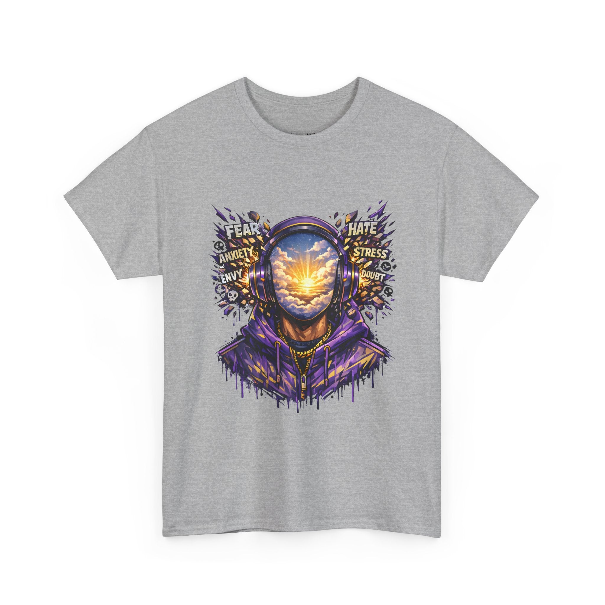 Enlightened Headphone Skull T-Shirt