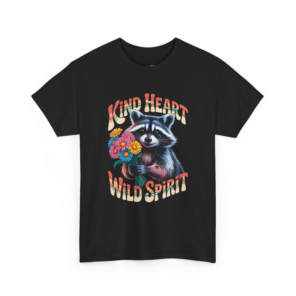 Kind Heart Wild Spirit Raccoon T-Shirt