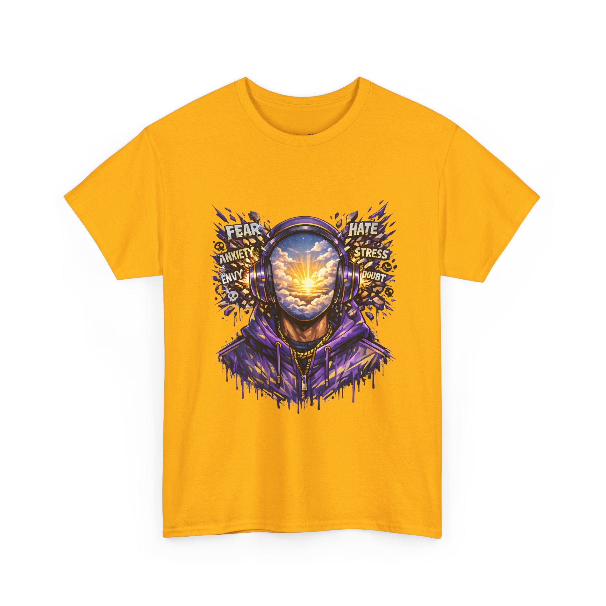 Enlightened Headphone Skull T-Shirt
