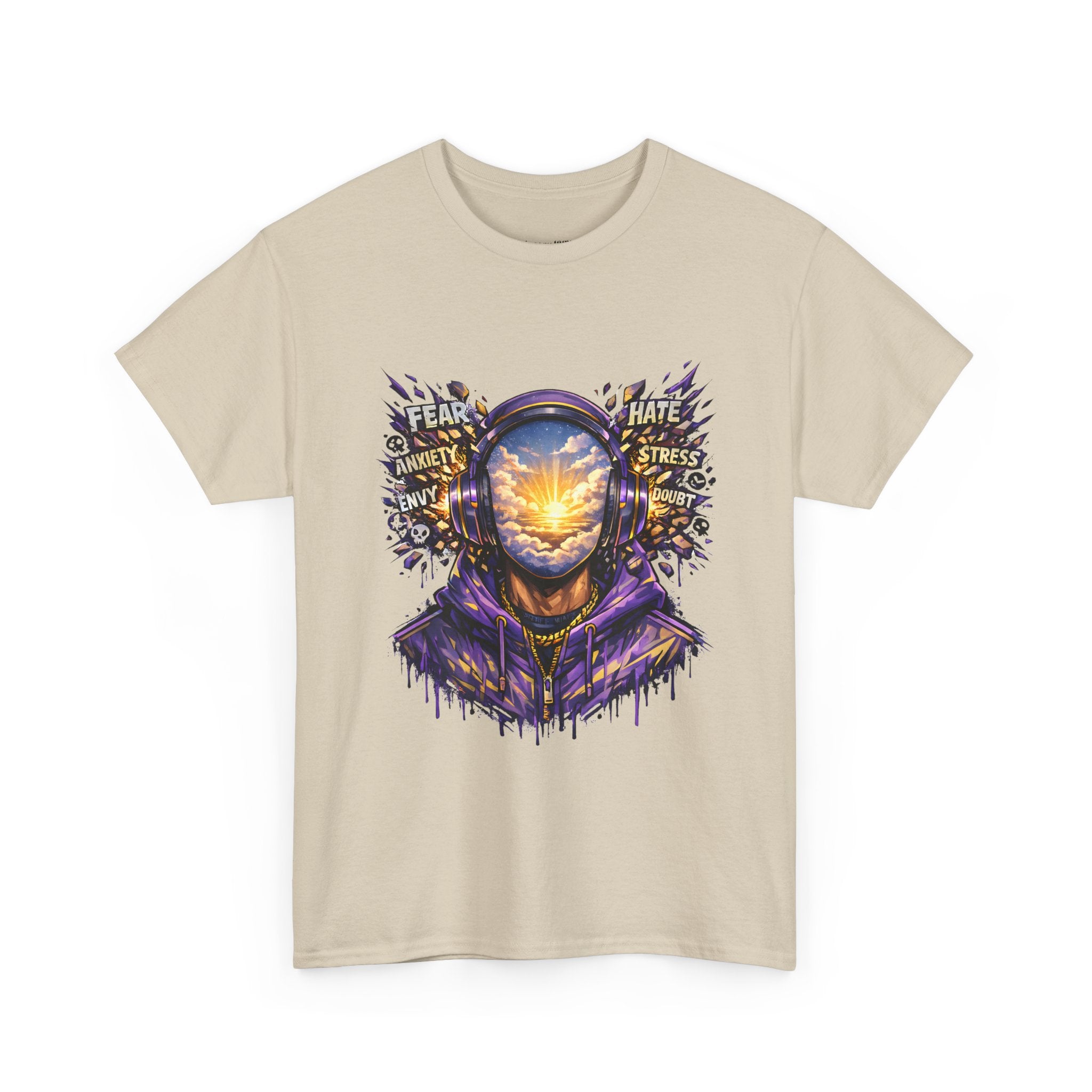 Enlightened Headphone Skull T-Shirt