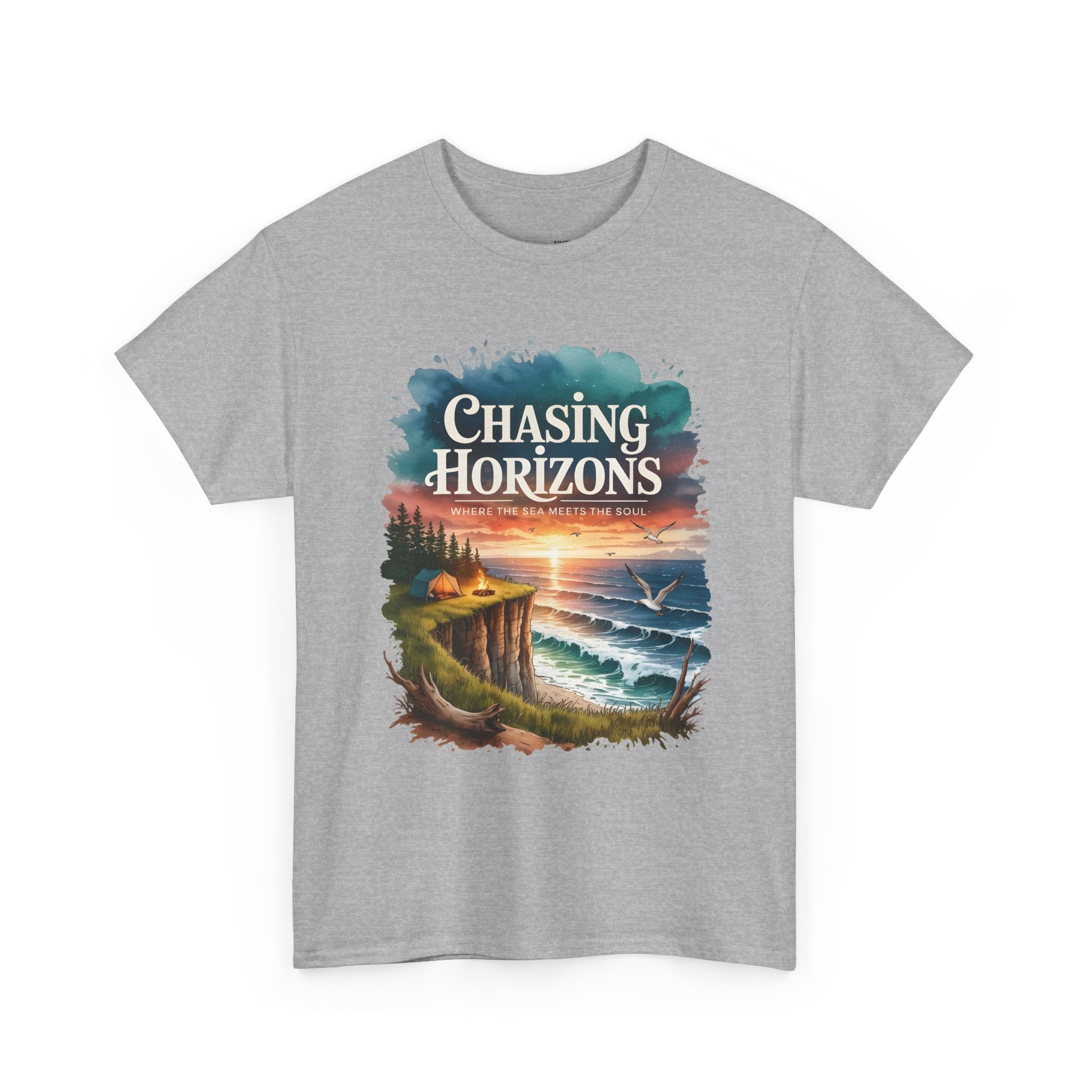 Chasing Horizons Scenic Beach T-Shirt