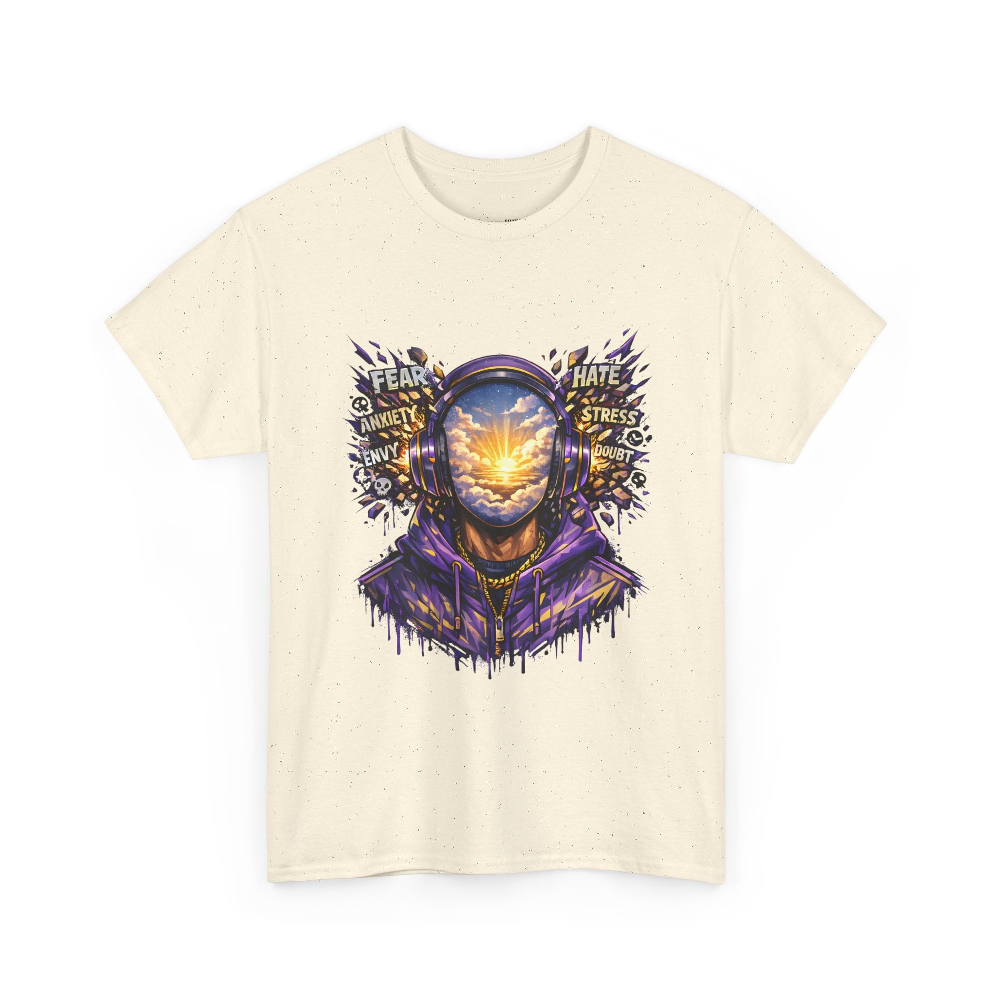 Enlightened Headphone Skull T-Shirt