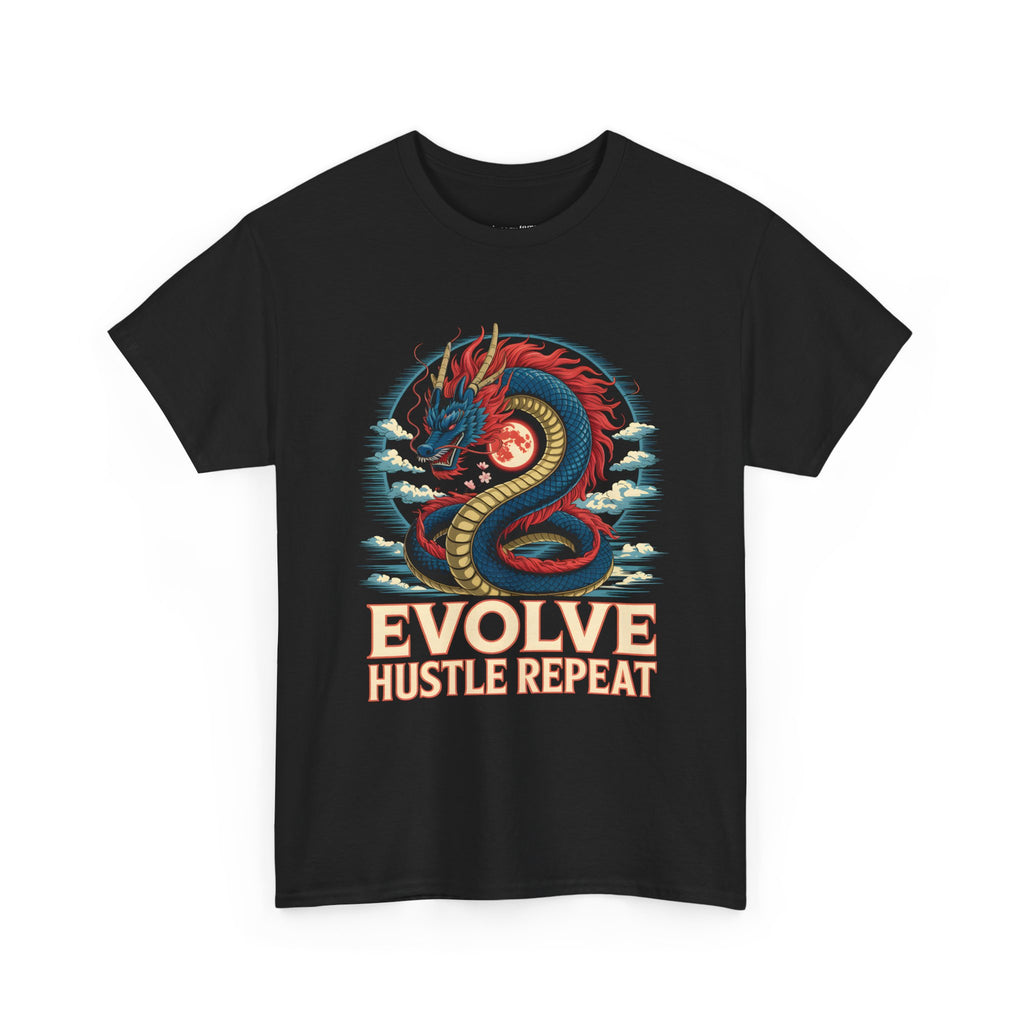 Evolve Hustle Repeat Dragon T-Shirt