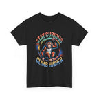 Stay Curious Climb Higher Monkey T-Shirt