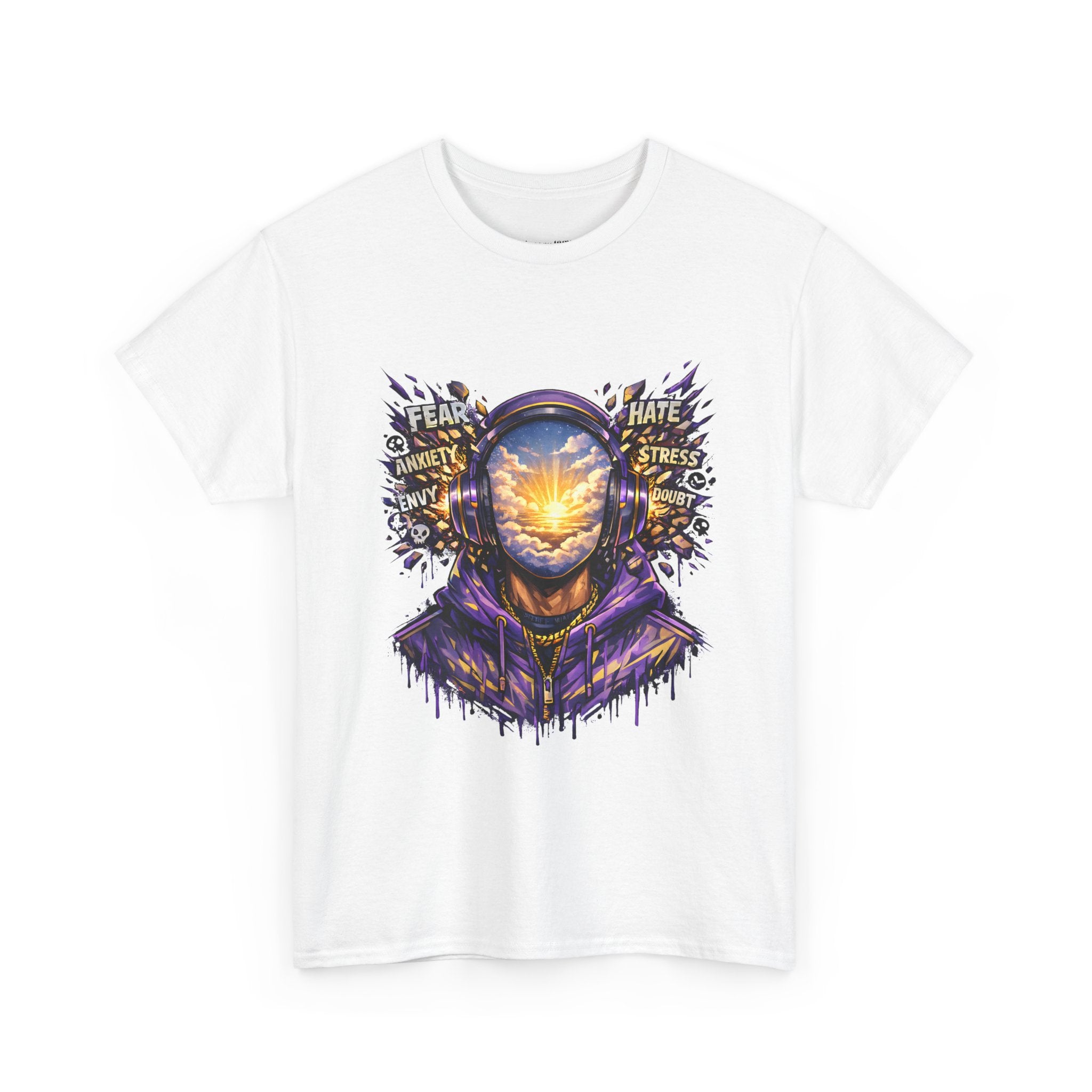 Enlightened Headphone Skull T-Shirt